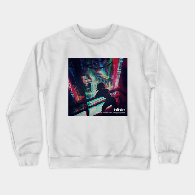 NEO TOKYO AESTHETICS Crewneck Sweatshirt by onlyheaven